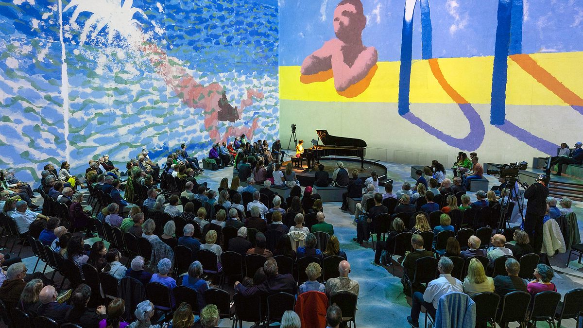yuja wang x david hockney