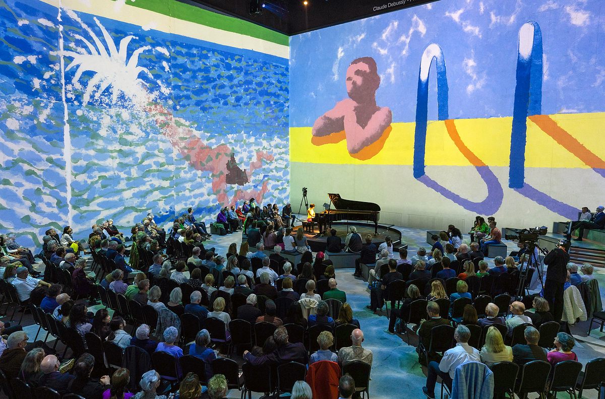 Yuja Wang X David Hockney yuja wang x david hockney