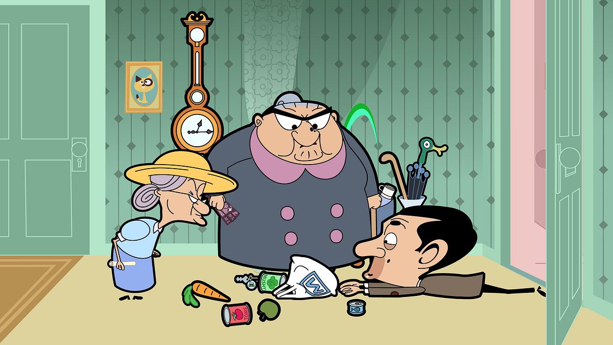 mr. bean - die cartoon-serie