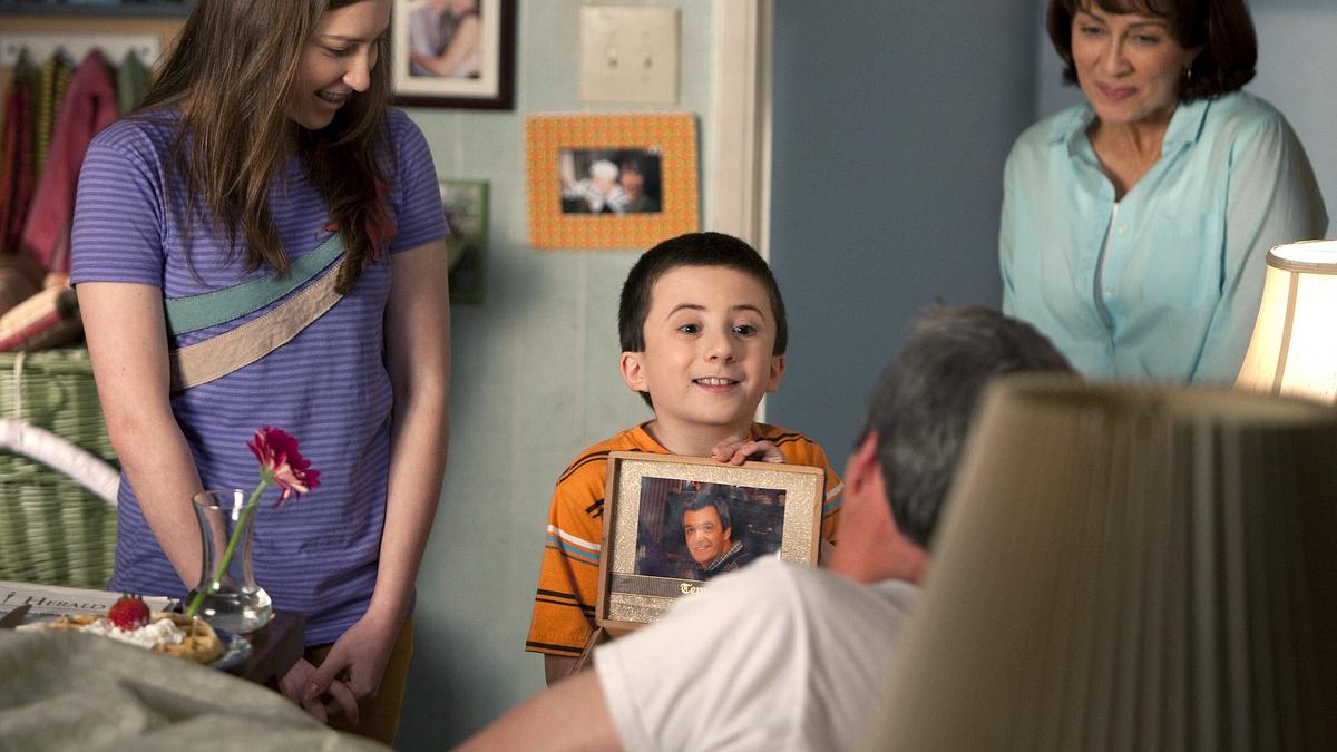 the middle