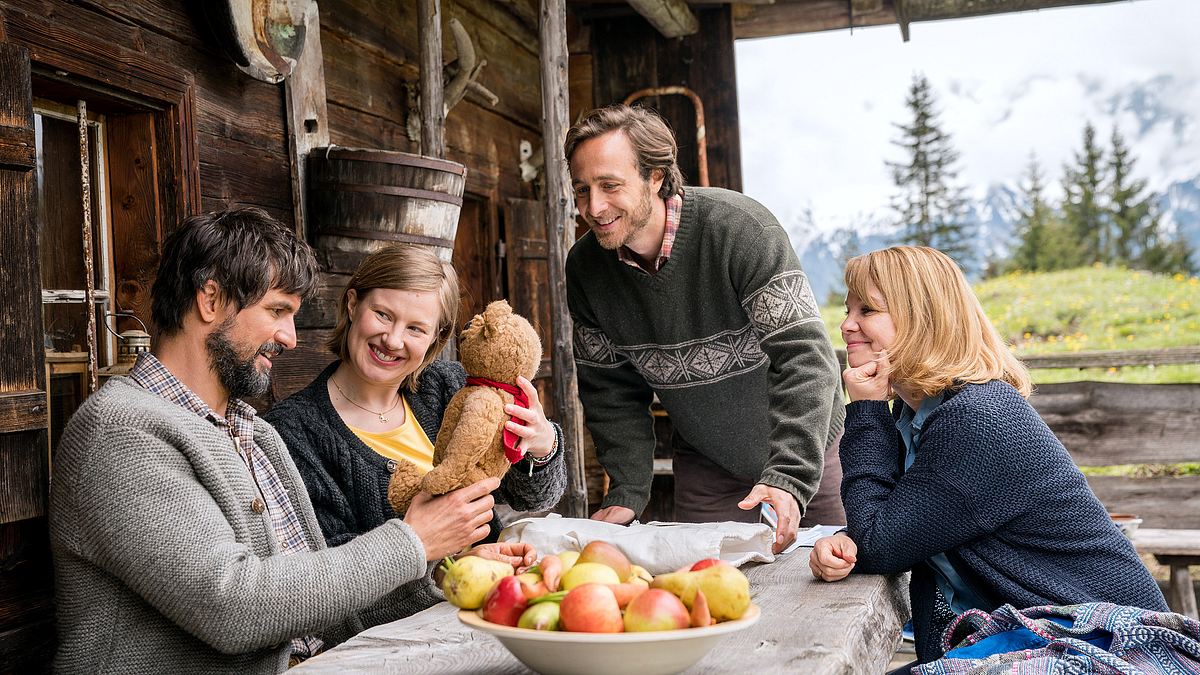 eine almhütte für zwei