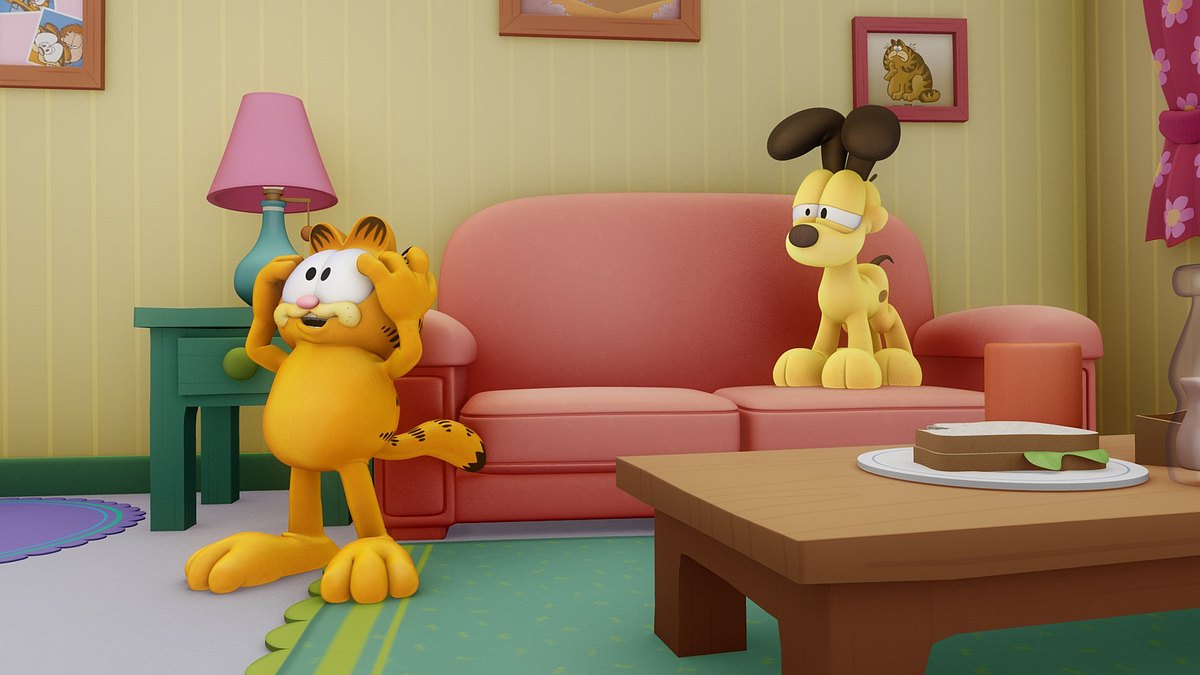 the garfield show