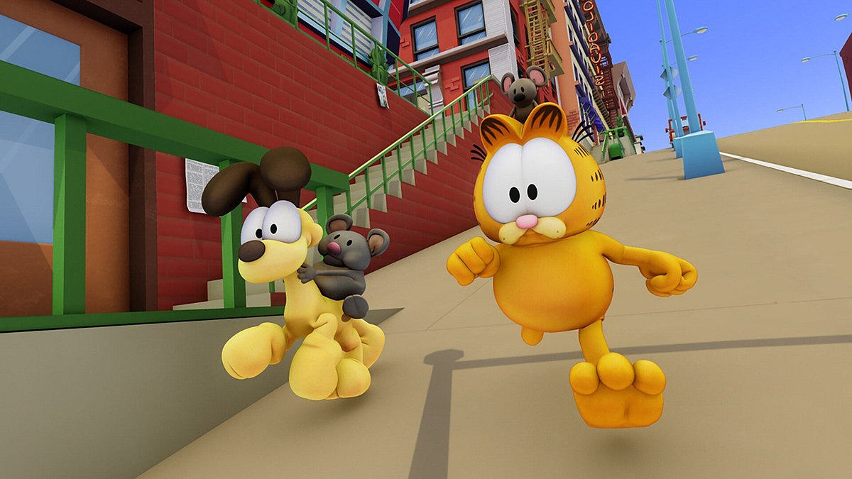 the garfield show