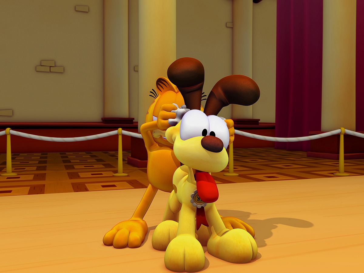 the garfield show