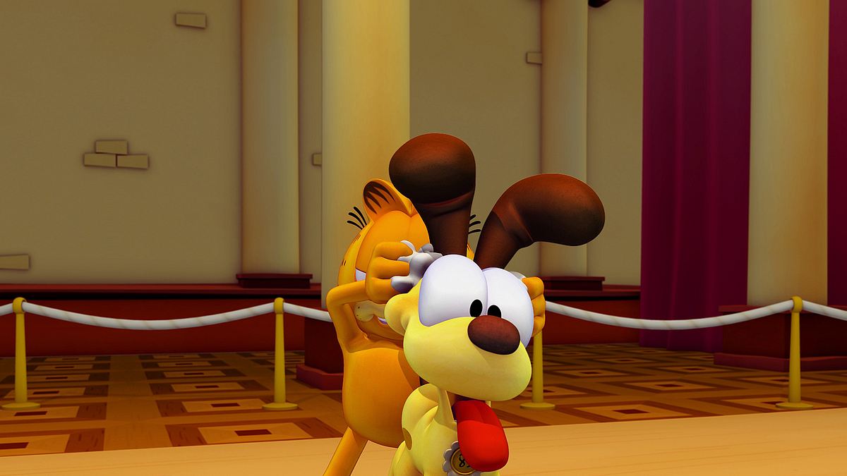 the garfield show