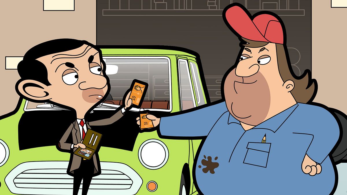mr. bean - die cartoon-serie