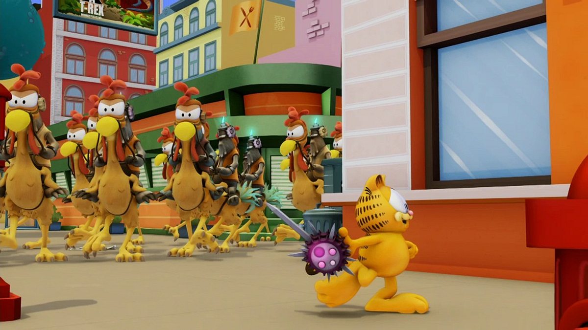the garfield show