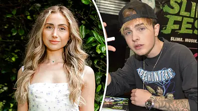 Collage zeigt Nadja auf ihrem Vorstellungsfoto für Die Bachelors 2026 im Blumenkleid, rechts Mike Singer mit Kappe. - Foto: RTL / Charlie Sperring und IMAGO / Future Image Collage zeigt Nadja auf ihrem Vorstellungsfoto für Die Bachelors 2026 im Blumenkleid, rechts Mike Singer mit Kappe. - Foto: RTL / Charlie Sperring und IMAGO / Future Image