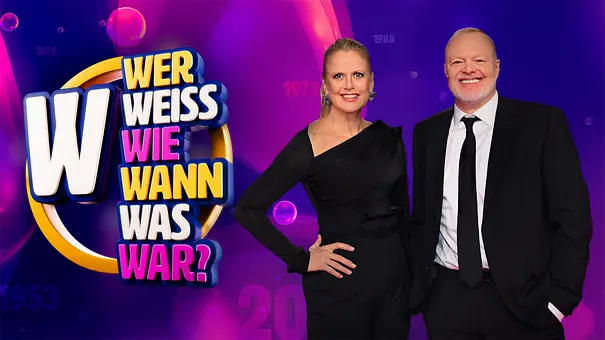 Barbara Schöneberger & Stefan Raab posieren und lächeln - Foto: RTL / Raab Entertainment / Willi Weber