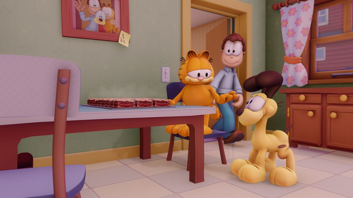 the garfield show