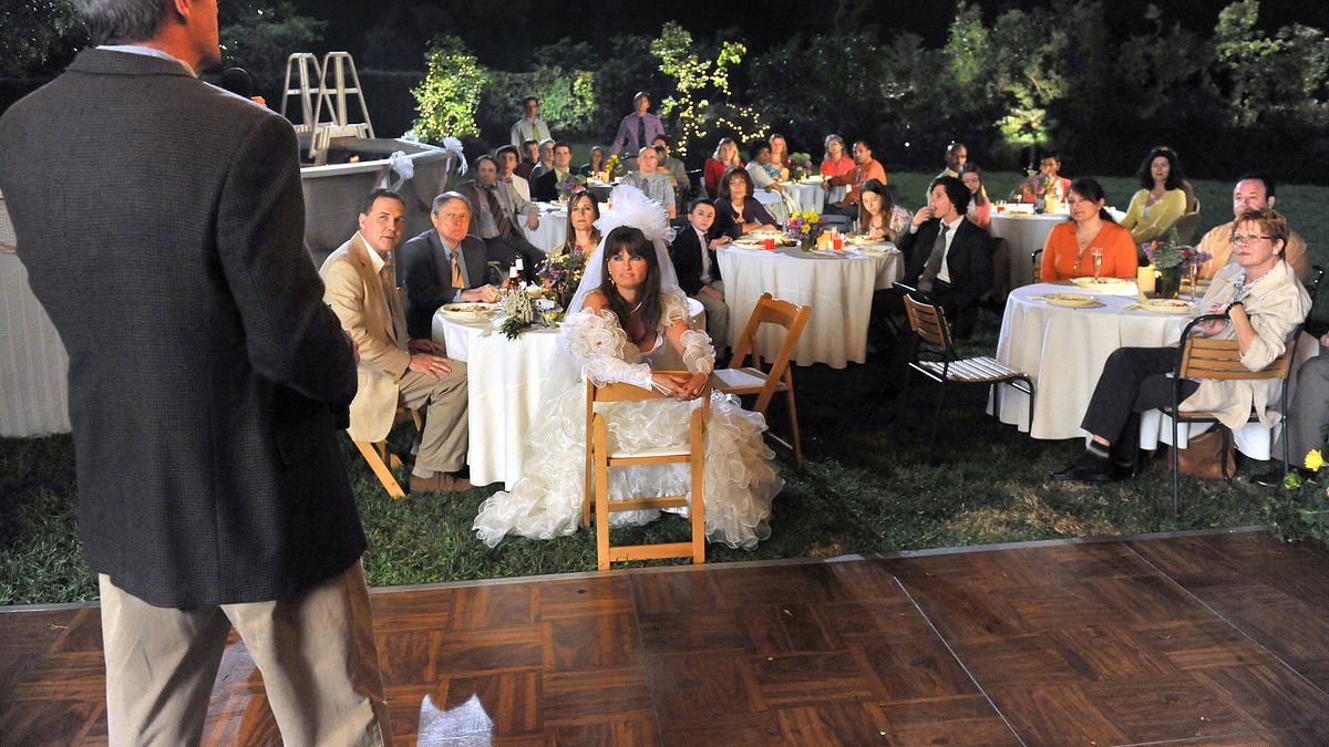 the middle
