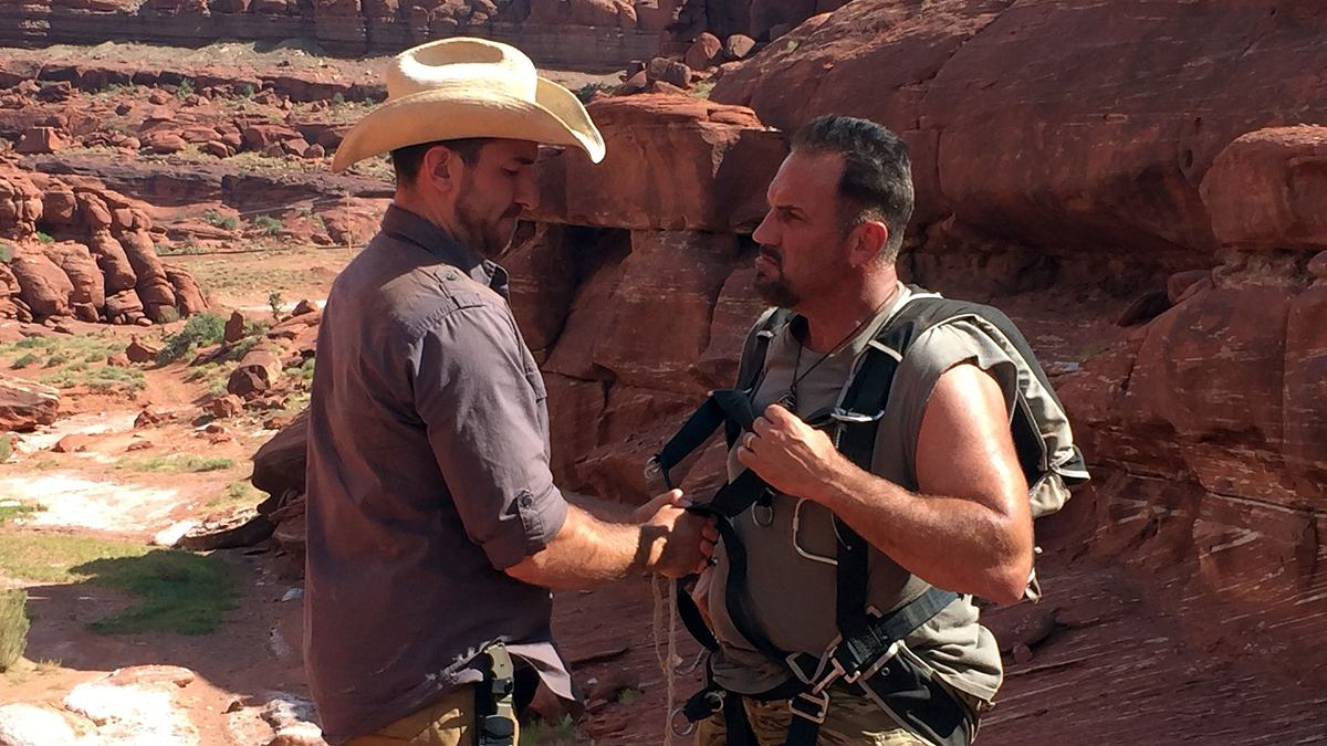 das survival-duo: zwei männer, ein ziel