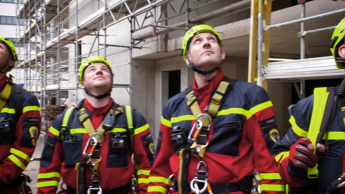 112: feuerwehr im einsatz
