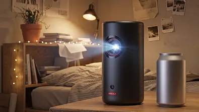 Mini-Beamer Nebula Capsule 3 Laser - Foto: TV Movie / KI