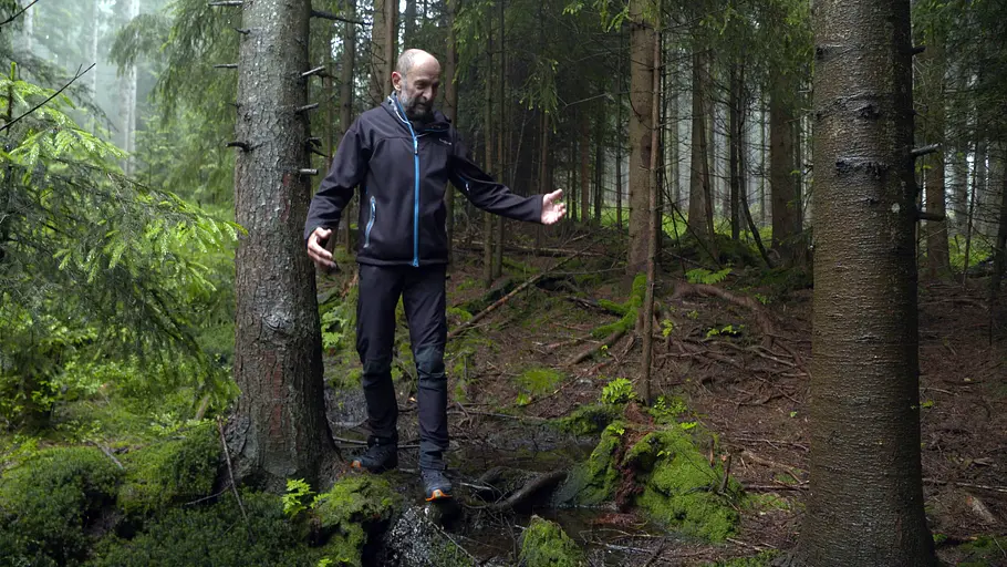 zwischen fels und fluss