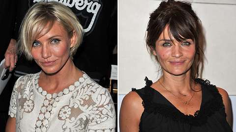 Cameron Diaz und Helena Christensen - Foto: Getty