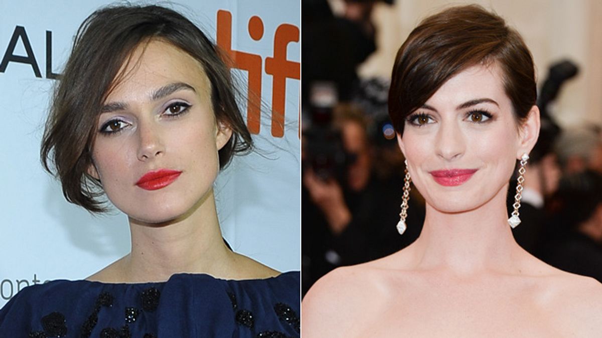 Keira Knightley, Anne Hathaway