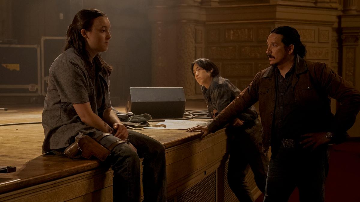 Ellie, Jesse und Tommy in The Last of Us Staffel 2