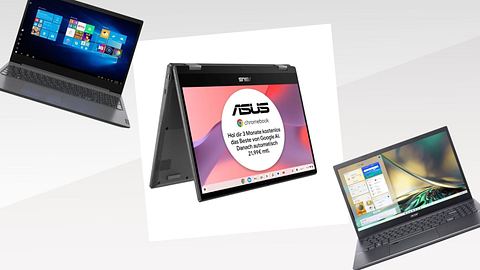 bester günstiger laptop - Foto: Acer/HP/Jumper