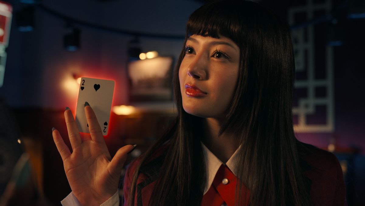 Yumeko Bet: Yumeko beim Kartenspiel