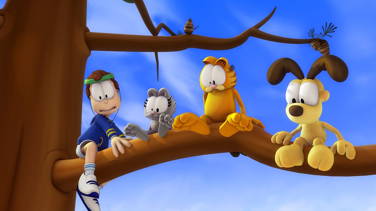 the garfield show