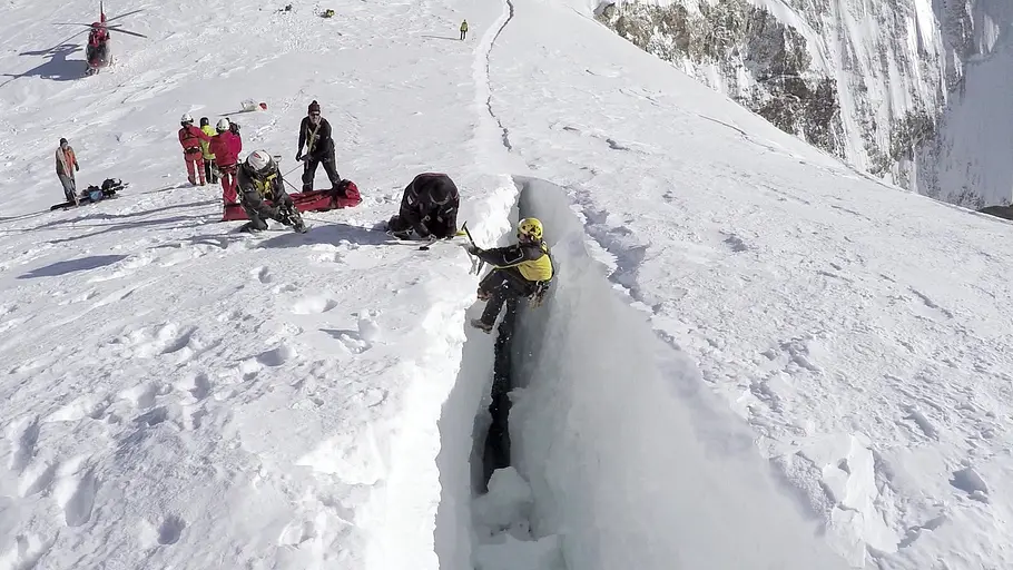 das matterhorn - bergretter im einsatz