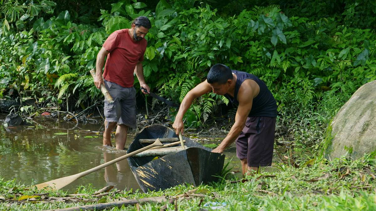 extreme survival mit hazen audel: wettlauf durch den amazonas