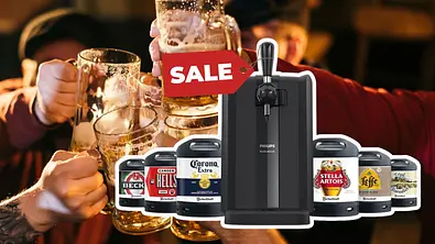 Die Bierzapfanlage von Philips ist zum Prime Day 2026 im Angebot - Foto: TVM/PR