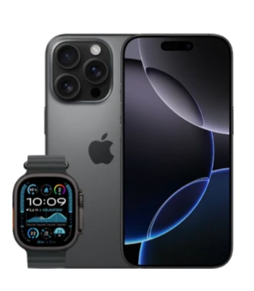 Apple iPhone 16 Pro mit Watch Ultra 2 im Bundle