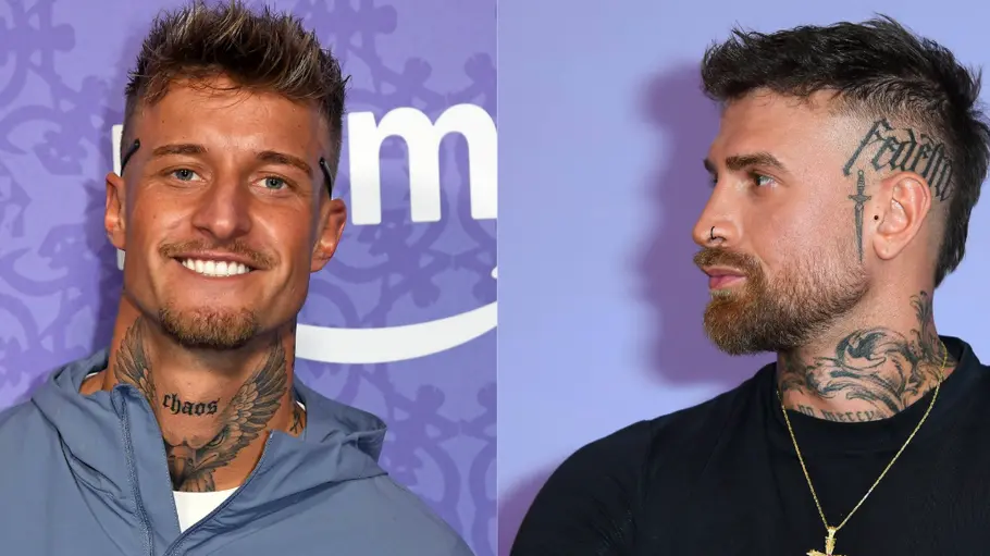 Öffentlicher Streit um Brenda: Gigi Birofio und Laurenz Pesch bei „Fame Fighting“ Laurenz Pesch (links) und Luigi Gigi Birofio (rechts)