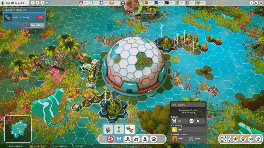 Ein Gameplay-Screenshot aus BioEden
