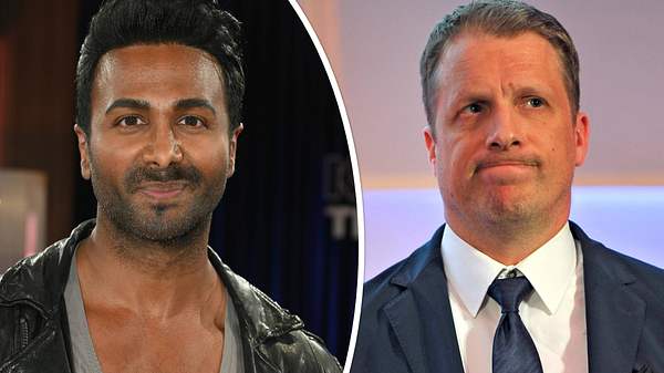 Biyon Kattilathu und Oliver Pocher - Foto: IMAGO/ STAR-MEDIA/ Horst Galuschka (Collage)