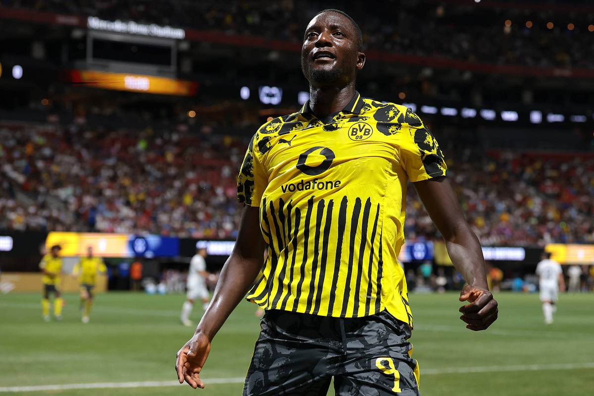 Serhou Guirassy beim Spiel des BVB in der Klub-WM
