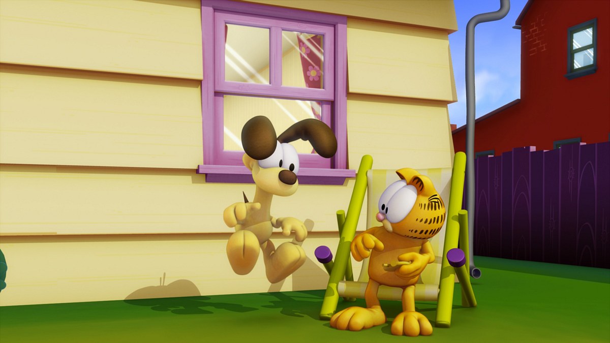 the garfield show