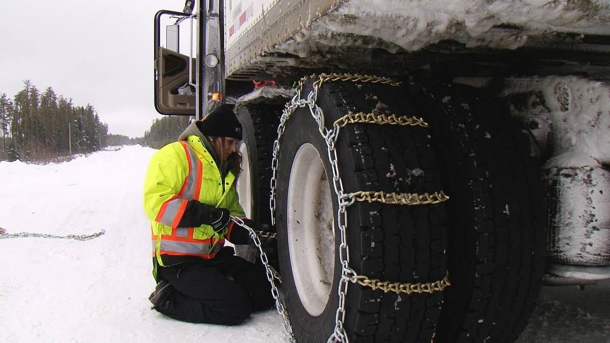 ice road truckers - gefahr auf dem eis