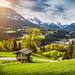 Französische Alpen von oben Thumbnail