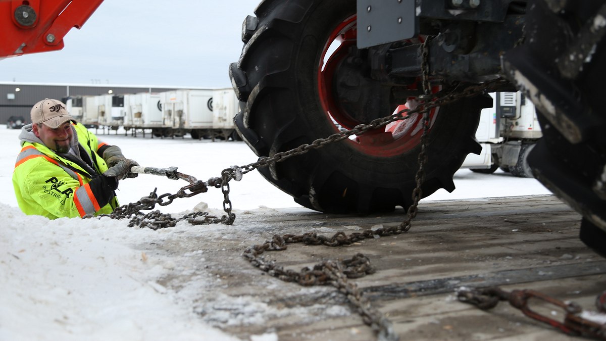 ice road truckers - gefahr auf dem eis