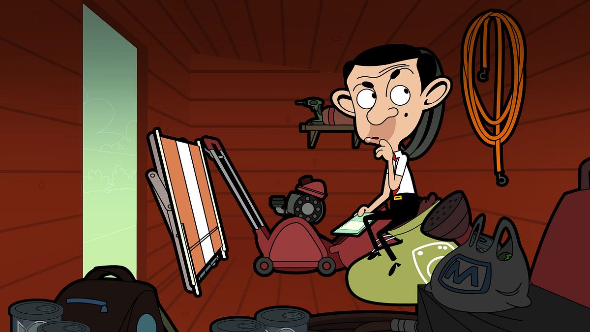 mr. bean - die cartoon-serie