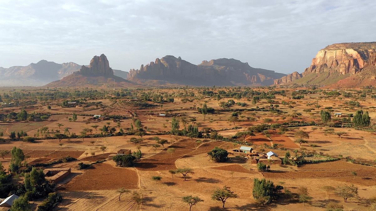 afrika von oben
