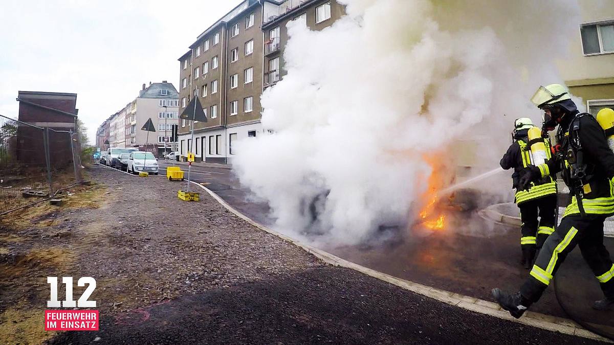 112: feuerwehr im einsatz