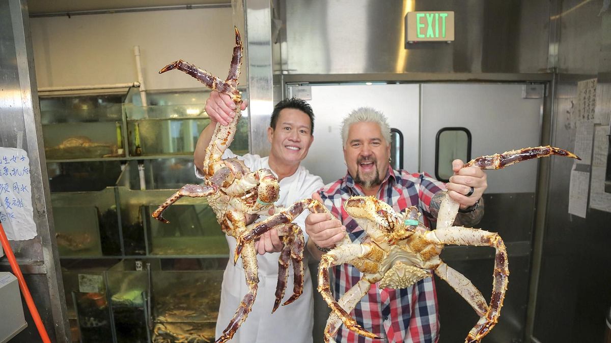 american food trip - mit guy fieri