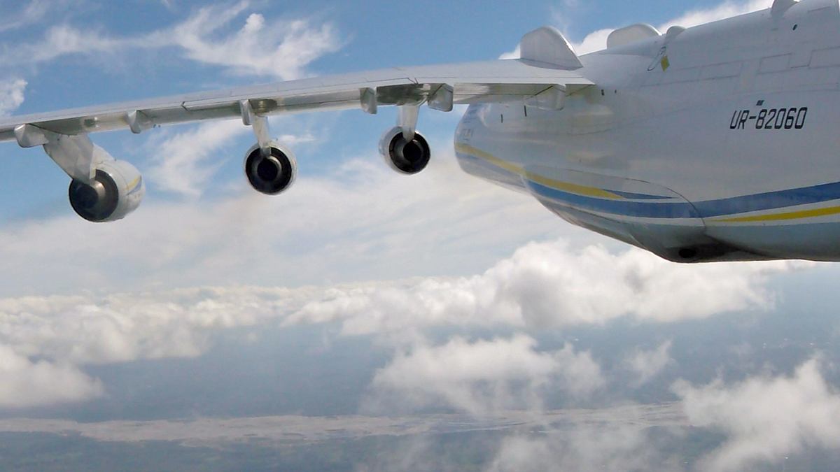 antonov an-225 - das größte flugzeug der welt