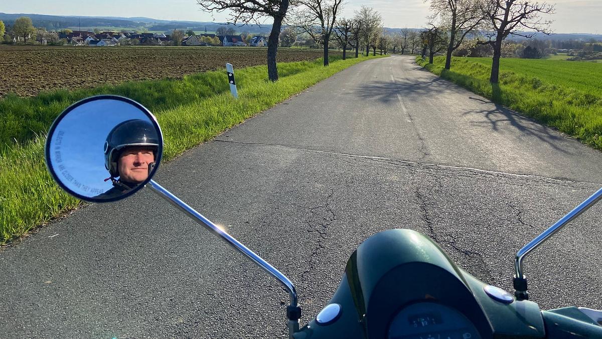 bier, blech, bavaria - mit dem roller auf der fränkischen bierstraße