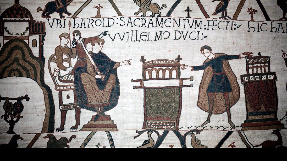 der teppich von bayeux: ein gestickter mythos