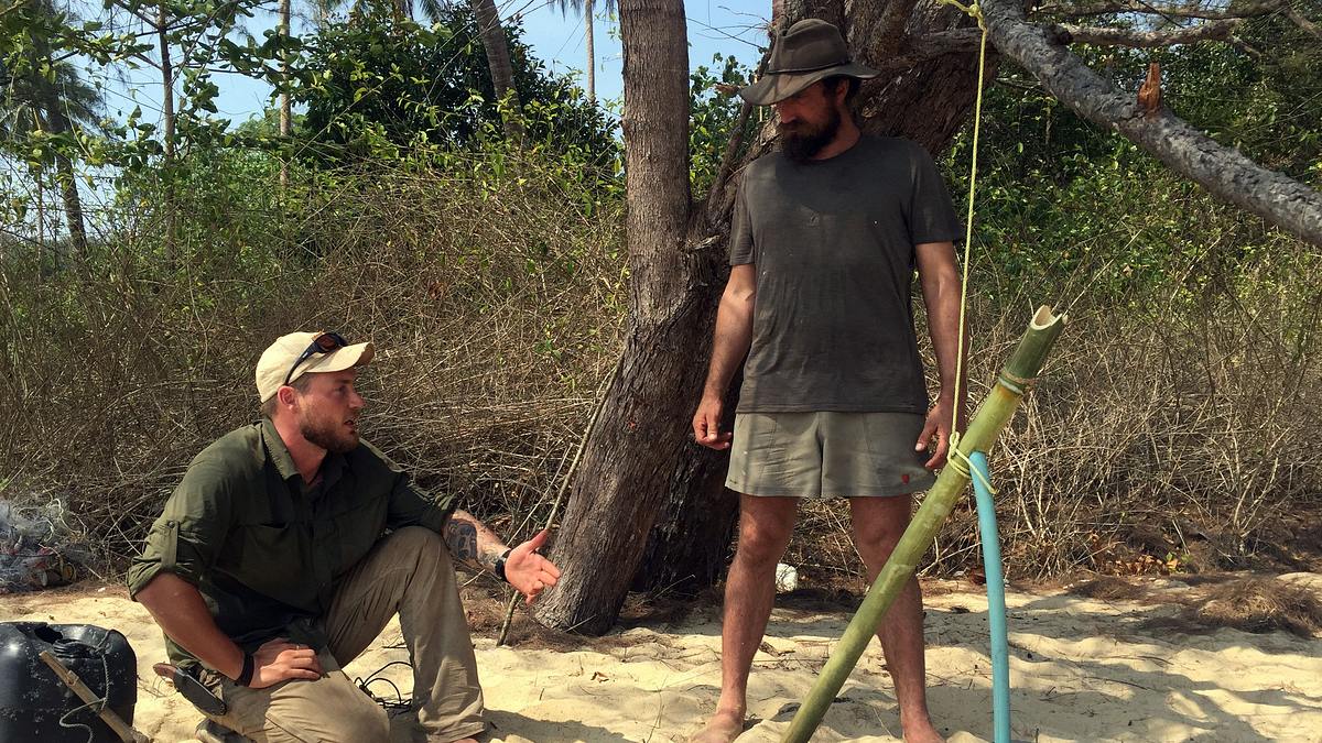 das survival-duo: zwei männer, ein ziel