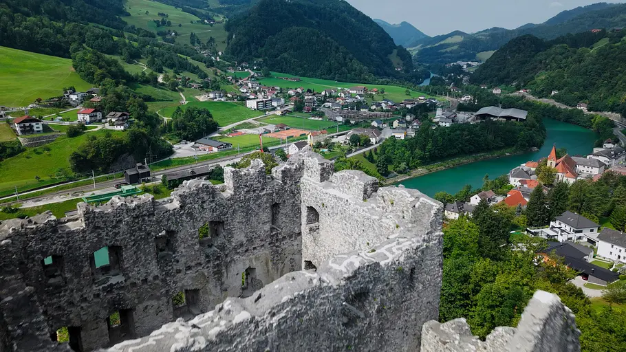 zwischen fels und fluss