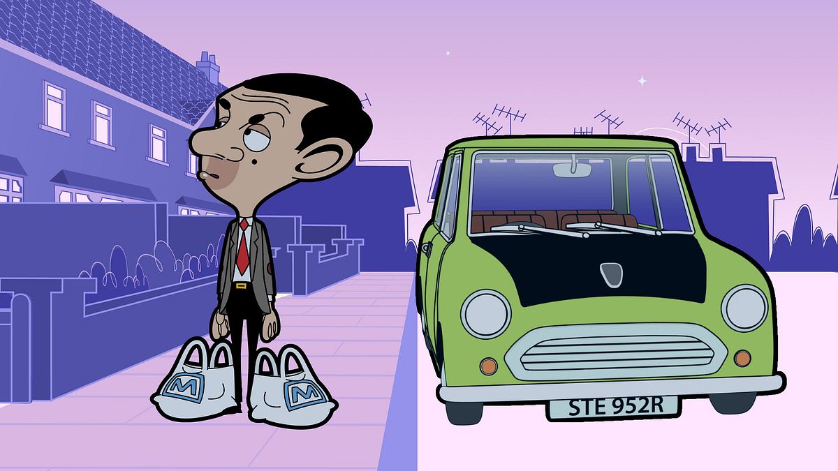 mr. bean - die cartoon-serie