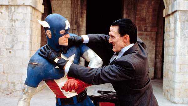Captain America (1990) mit Matt Salinger und Scott Paulin - Foto: IMAGO / Everett Collection
