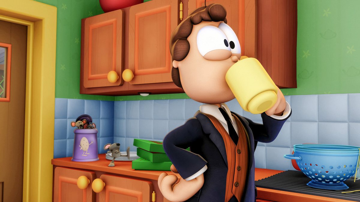 the garfield show