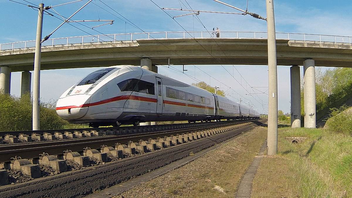 der ice - highspeed auf schienen